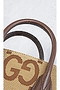 view 8 of 10 Gucci GG Jumbo 2 Way Handbag in Brown