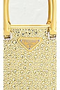 view 6 of 10 Prada Rhinestone 2 Way Handbag in Yellow