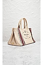 view 4 of 10 Prada Canvas Tote Bag in Cream