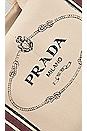 view 6 of 10 Prada Canvas Tote Bag in Cream