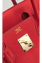 view 5 of 8 Hermes Birkin 30 Togo Handbag in Rouge