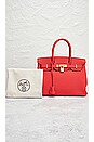 view 8 of 8 Hermes Birkin 30 Togo Handbag in Rouge