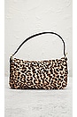 view 3 of 9 Fendi Mama Leopard Baguette Shoulder Bag in Brown