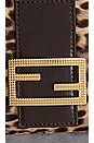 view 6 of 9 Fendi Mama Leopard Baguette Shoulder Bag in Brown