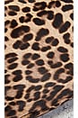 view 7 of 9 Fendi Mama Leopard Baguette Shoulder Bag in Brown