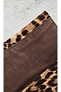 view 8 of 9 Fendi Mama Leopard Baguette Shoulder Bag in Brown