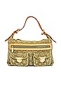 view 1 of 8 Louis Vuitton Monogram Denim Shoulder Bag in Green