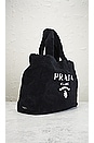 view 4 of 9 Prada Terry Tote Bag in Black