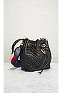 view 4 of 8 Gucci GG Marmont Bucket Bag in Black