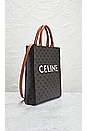 view 4 of 7 Celine Vertical Canvas Tote Bag in Brown