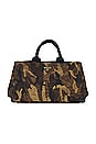 view 1 of 7 Prada Camo Tote Bag in Army Green