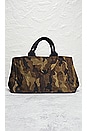 view 3 of 7 Prada Camo Tote Bag in Army Green