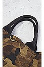 view 7 of 7 Prada Camo Tote Bag in Army Green