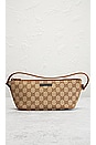 view 2 of 8 Gucci GG Canvas Shoulder Bag in Tan