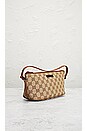 view 4 of 8 Gucci GG Canvas Shoulder Bag in Tan