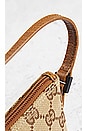 view 7 of 8 Gucci GG Canvas Shoulder Bag in Tan
