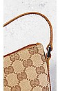 view 8 of 8 Gucci GG Canvas Shoulder Bag in Tan