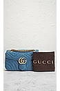 view 9 of 9 Gucci GG Marmont Denim Shoulder Bag in Blue