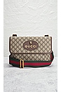 view 2 of 7 Gucci GG Supreme Shoulder Bag in Beige
