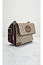 view 4 of 7 Gucci GG Supreme Shoulder Bag in Beige