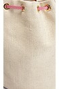 view 6 of 7 Prada Drawstring Bucket Bag in Cream