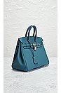 view 4 of 7 Hermes Clemence Birkin 25 Handbag in Colvert