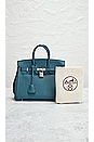 view 7 of 7 Hermes Clemence Birkin 25 Handbag in Colvert