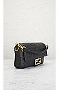 view 4 of 8 Fendi Zucca Mama Baguette Shoulder Bag in Black