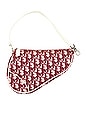 view 1 of 7 Dior Trotter Saddle Bag in Red & White
