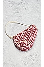view 4 of 7 Dior Trotter Saddle Bag in Red & White