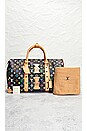 view 9 of 9 Louis Vuitton Monogram Keepall Boston Bag in Multi Black