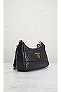 view 4 of 8 Prada Quilted Chain Shoulder Bag in Black