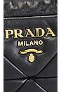 view 5 of 8 Prada Quilted Chain Shoulder Bag in Black