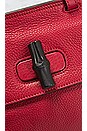 view 5 of 8 Gucci Bamboo 2 Way Handbag in Red