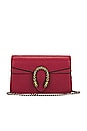 view 1 of 7 Gucci Dionysus Leather Shoulder Bag in Red
