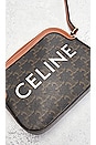 view 5 of 6 Celine Triomphe Shoulder Bag in Brown