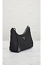 view 4 of 7 Prada Reedition Nylon Shoulder Bag in Black