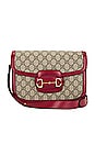 view 1 of 9 Gucci Horsebit 1955 Shoulder Bag in Beige