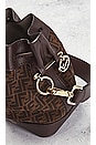 view 6 of 8 Fendi Zucchino Mon Tresor Bucket Bag in Brown