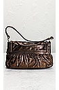 view 3 of 8 Fendi Coated Canvas Shoulder Bag in Bronze