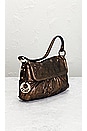 view 4 of 8 Fendi Coated Canvas Shoulder Bag in Bronze