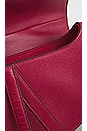 view 7 of 8 Dior Leather Saddle Bag in Red
