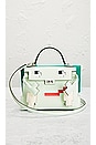 view 2 of 8 Hermes Quelle Idole Picto Kelly Doll Handbag in Vert