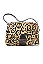 view 1 of 10 Fendi Leopard Mama Baguette Shoulder Bag in Tan
