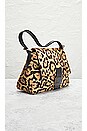 view 4 of 10 Fendi Leopard Mama Baguette Shoulder Bag in Tan