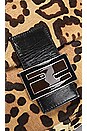 view 6 of 10 Fendi Leopard Mama Baguette Shoulder Bag in Tan