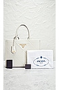 view 8 of 8 Prada Quilted Tote Bag in White