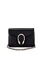 view 1 of 7 Gucci Leather Dionysus Chain Shoulder Bag in Black