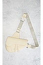 view 2 of 9 Dior Leather Saddle Waist Bag in Cream