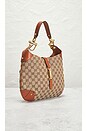 view 4 of 9 Gucci Jackie GG Canvas Shoulder Bag in Beige